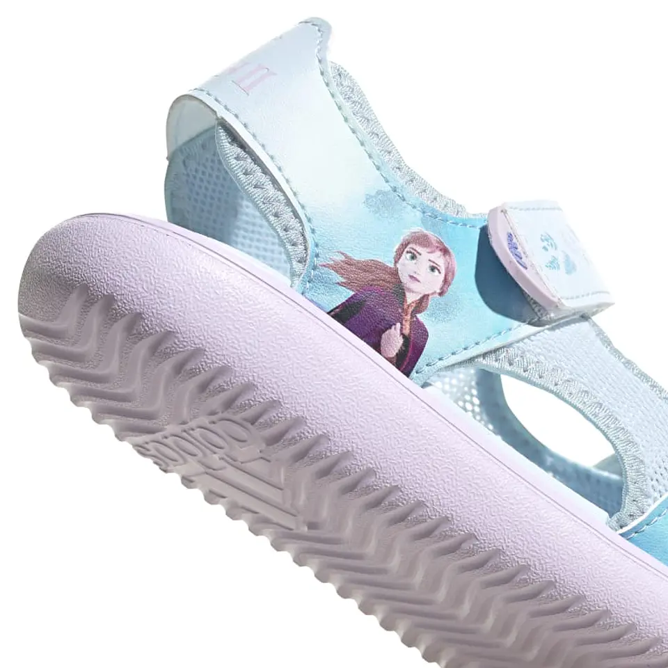 Sandalia Niña Morada Adidas Fy7900 4