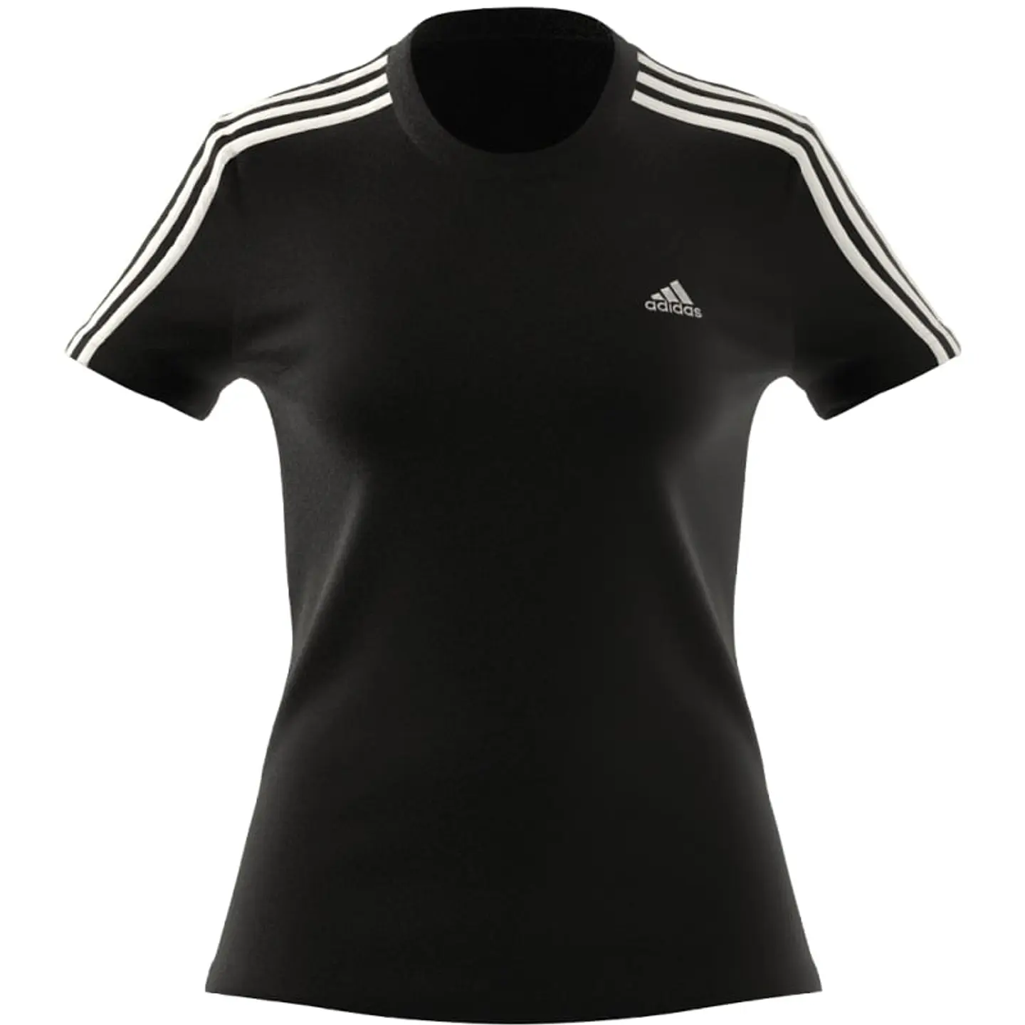 Polera Mujer Negra Adidas Gl0784 2