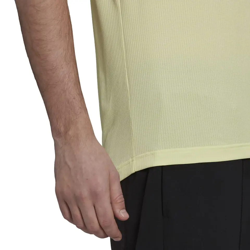 Polera Hombre Amarilla Adidas Gq4263 7