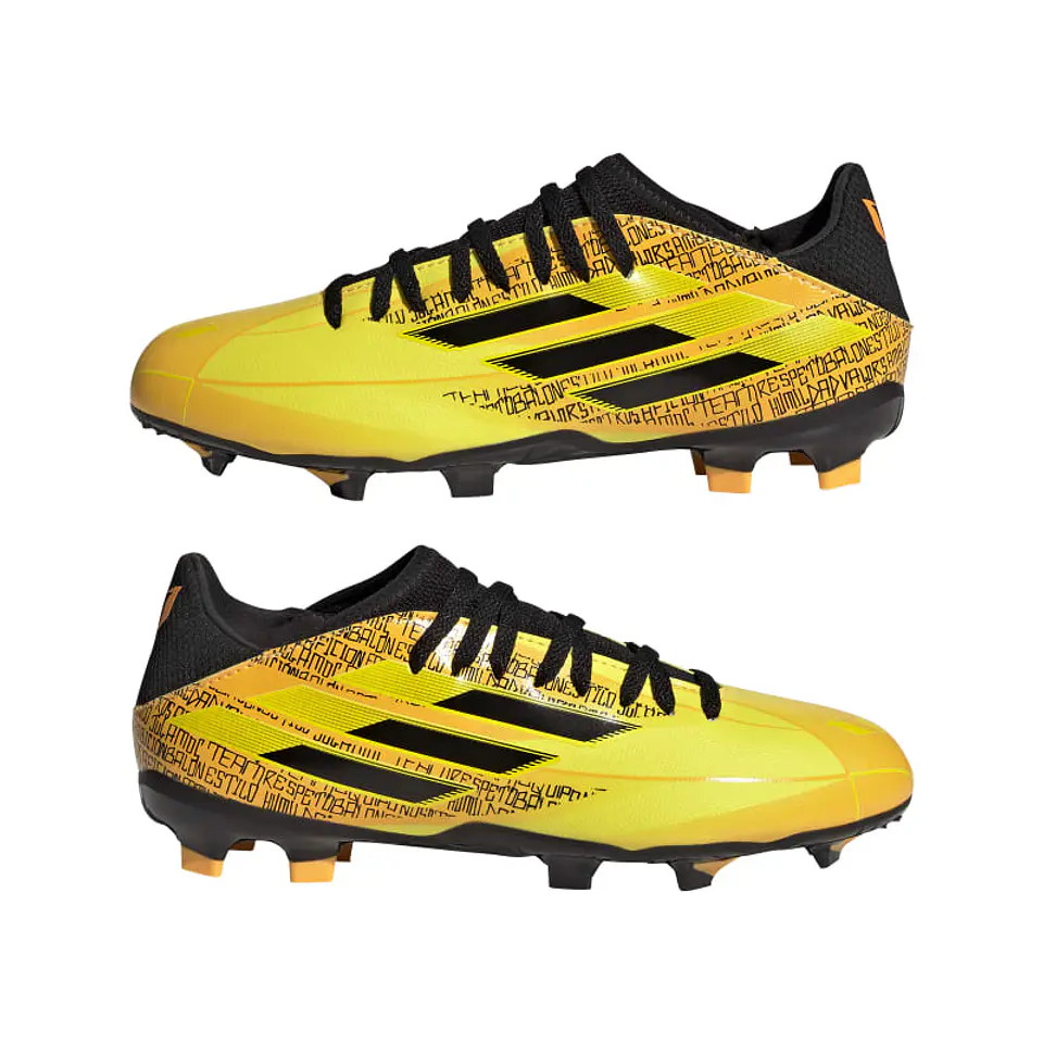 Zapato de Fútbol Niño/a Juvenil Amarillo Adidas Gw7420 5
