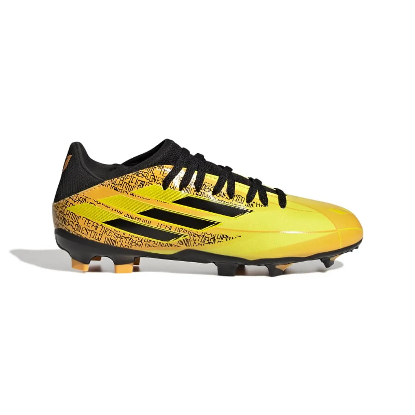 Zapato de Fútbol Niño/a Juvenil Amarillo Adidas Gw7420 6