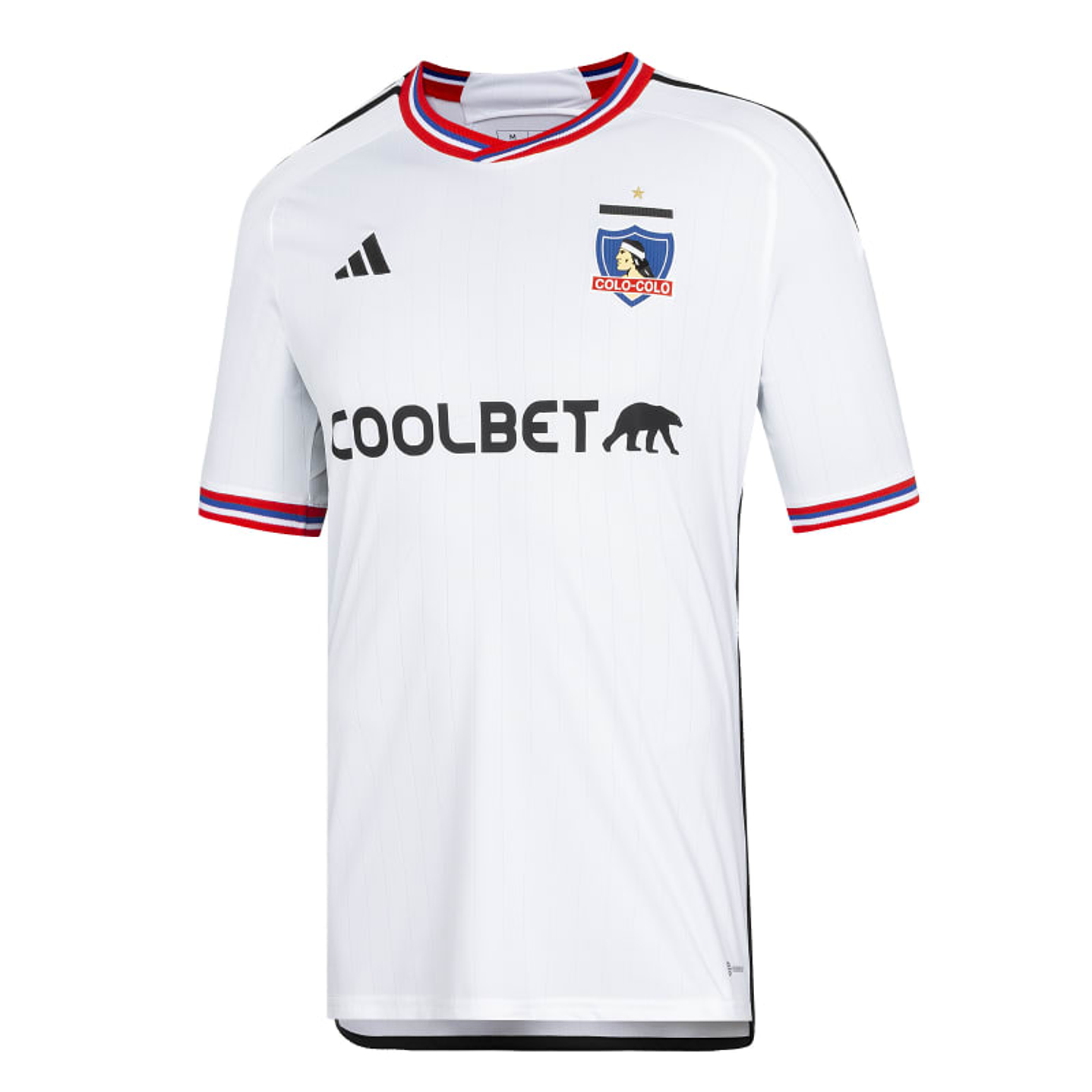 Camiseta Colo Colo Local 2023 Hombre Blanca Adidas Gc4021 1