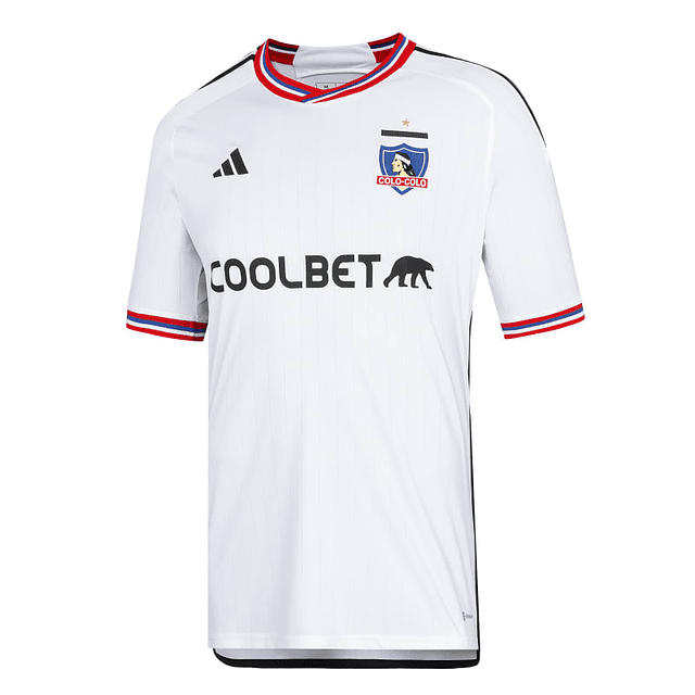 Camiseta Colo Colo Local 2023 Hombre Blanca Adidas Gc4021