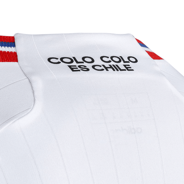 Camiseta Colo Colo Local 2023 Hombre Blanca Adidas Gc4021