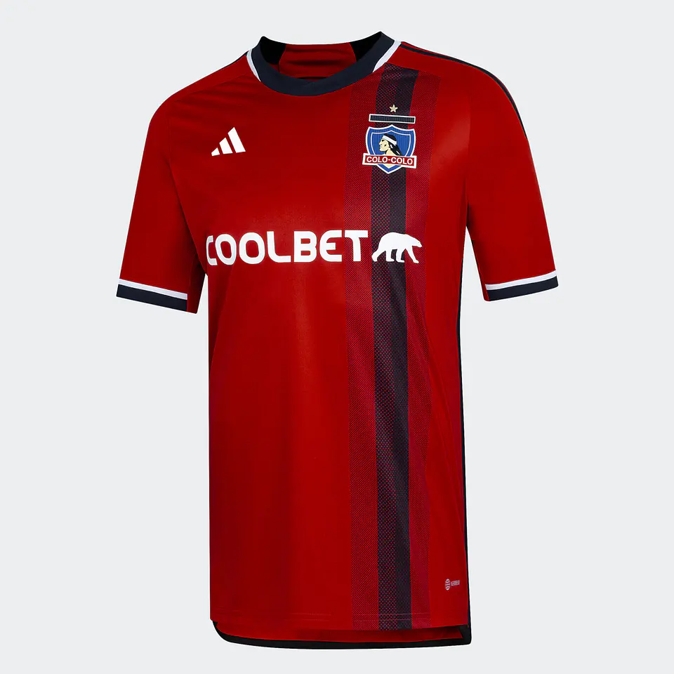Camiseta Colo Colo Visitante 23/24 Hombre Roja Adidas Gc4026 1