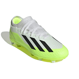 Zapato de Fútbol Juvenil Blanco Adidas Id9352