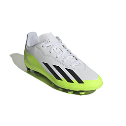 Zapato de Fútbol Juvenil Blanco Adidas Ie1588