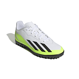 Zapato de Fútbol Juvenil Blanco Adidas Ie4066