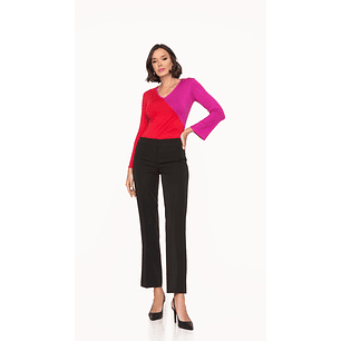 Pantalón De Vestir Mujer Negro Give 808