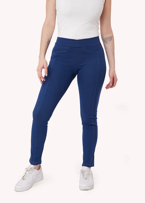 Calza Mujer Azul Give C62407