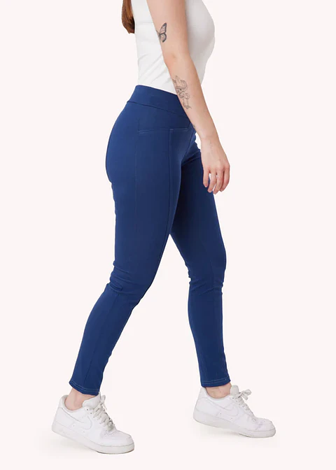 Calza Mujer Azul Give C62407