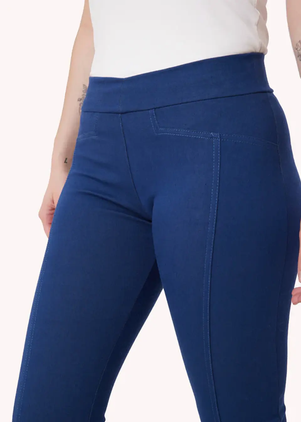 Calza Mujer Azul Give C62407 4