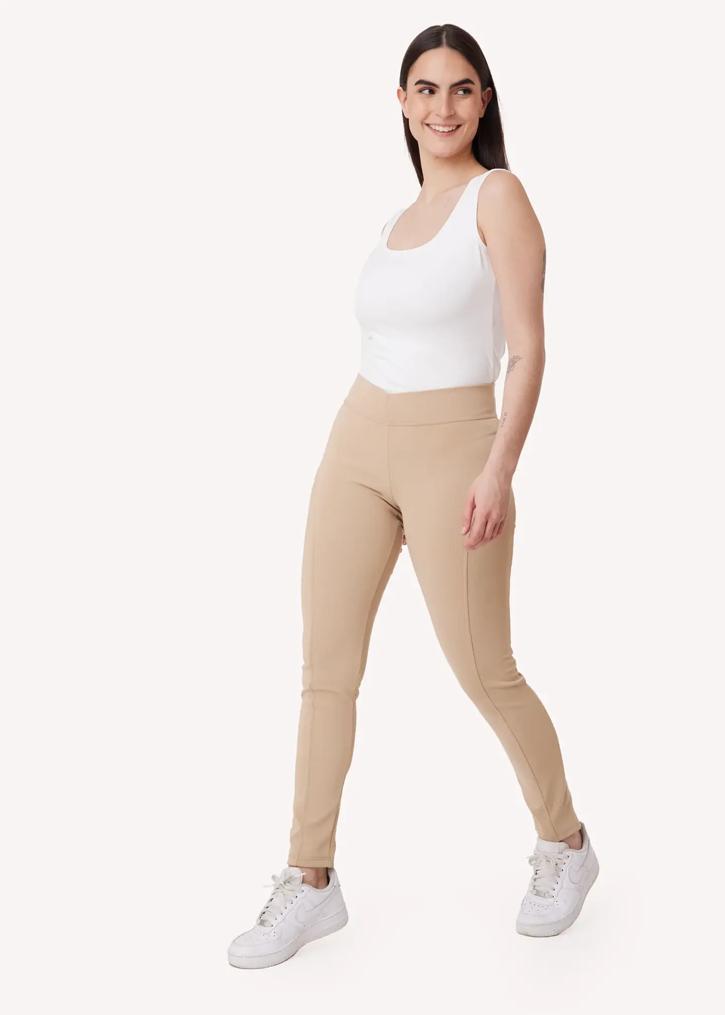 Calza Mujer Beige Give G60421 1