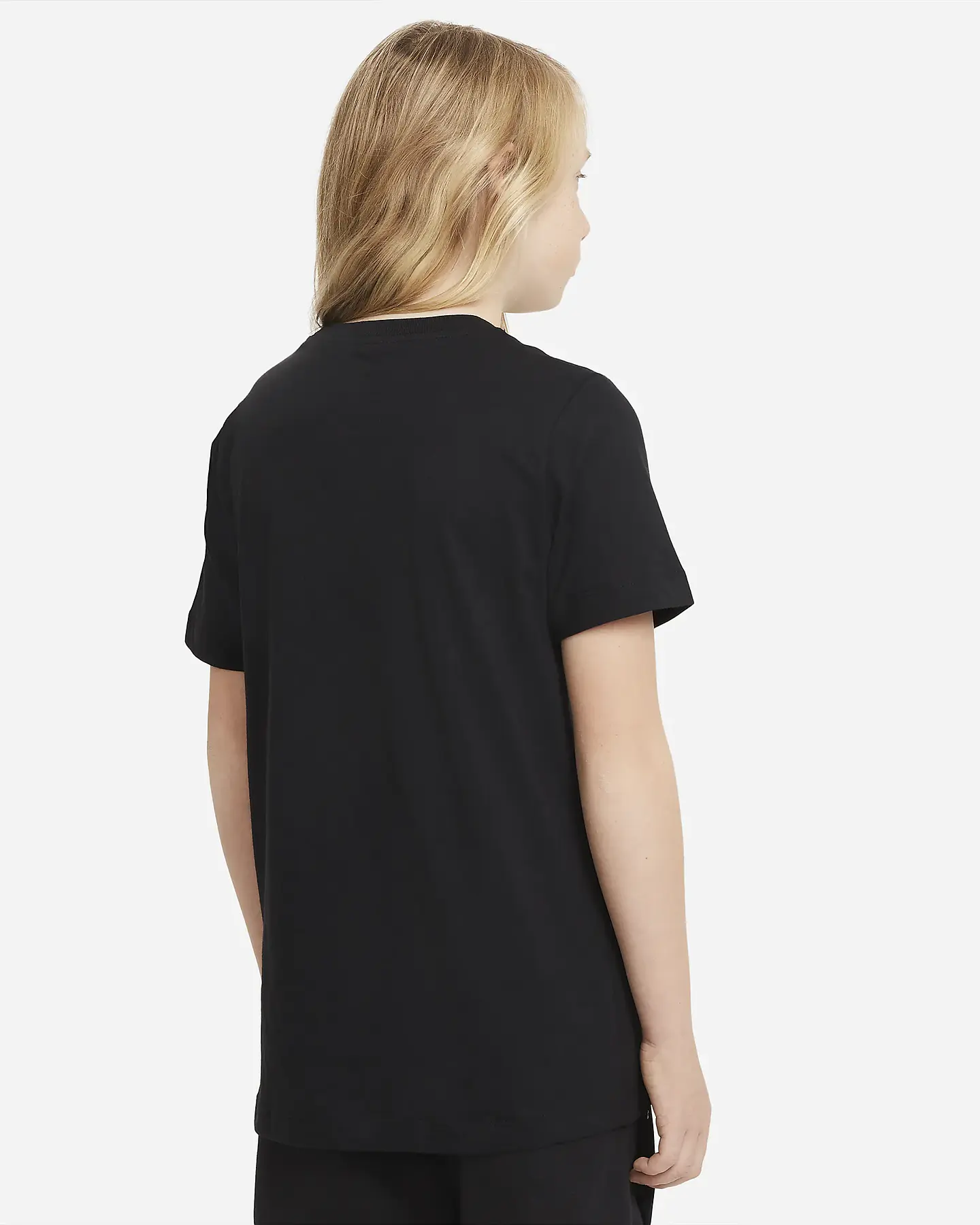 Polera Juvenil Negro Nike Ar5252-013 2