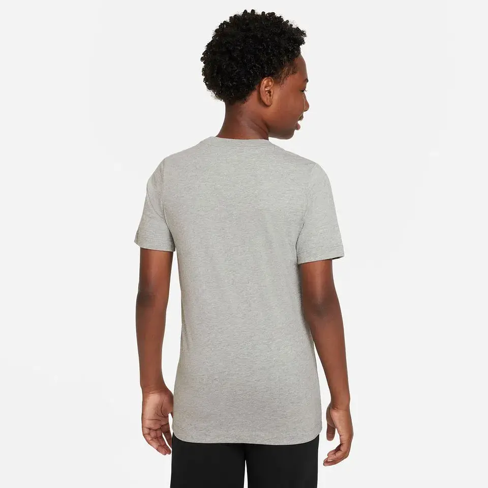 Polera Juvenil Gris Nike Dx1148-063 2