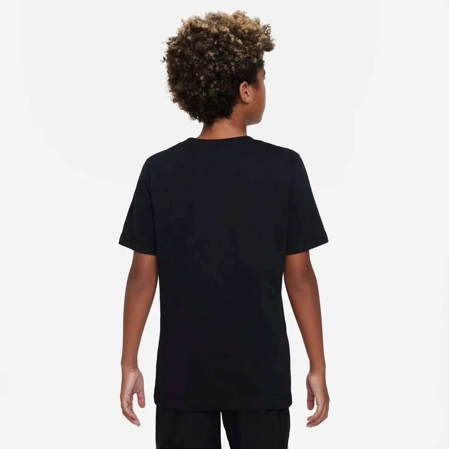 Polera Juvenil Negro Nike Dx1152-010 2