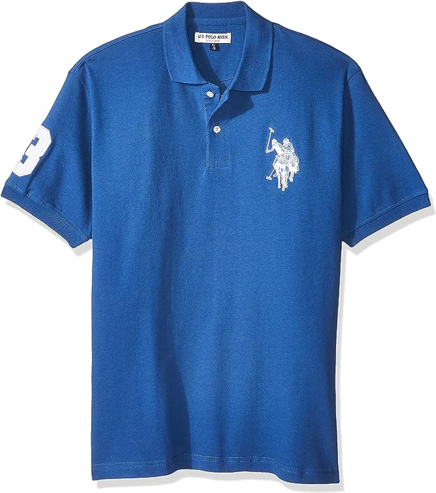 Polera Hombre Azul Rbg Uslpm-1017 1
