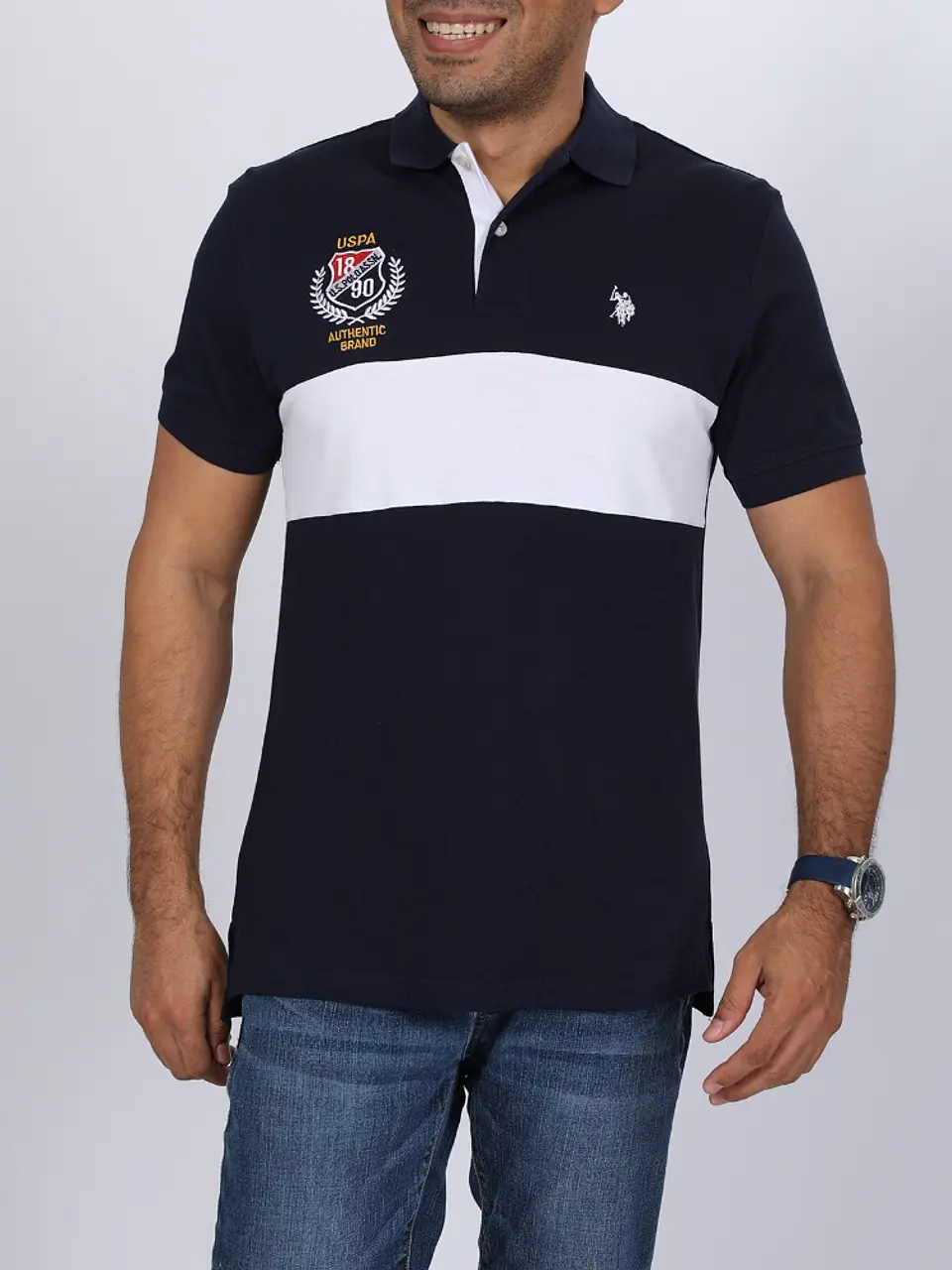 Polera Hombre Navy Rbg Uslpm-53-9223Ch 1
