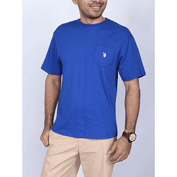 Polera Hombre Azul Rbg Usltm-8800-A-257