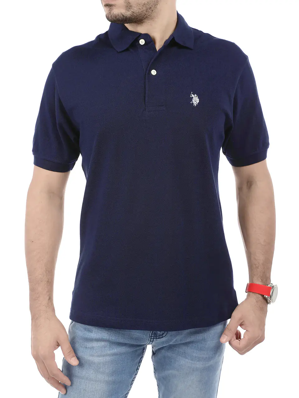 Polera Hombre Navy Rbg Uslpm-627 1