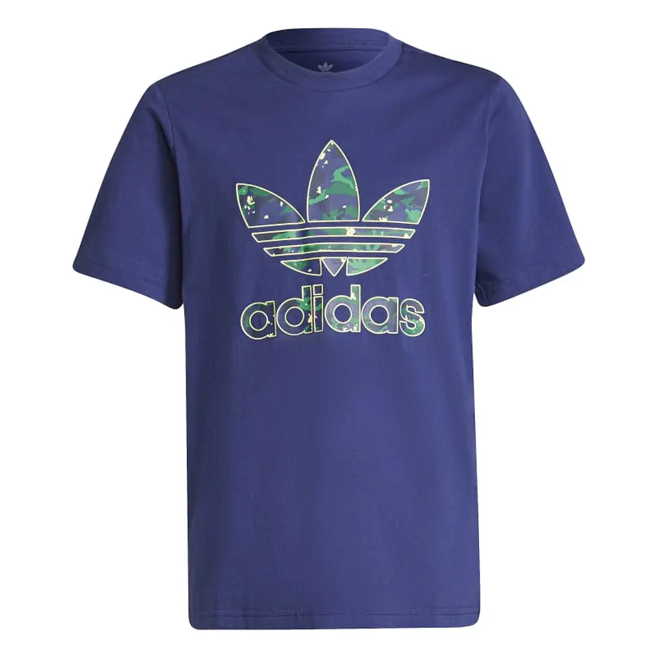 Polera Juvenil Azul Adidas H20306 1