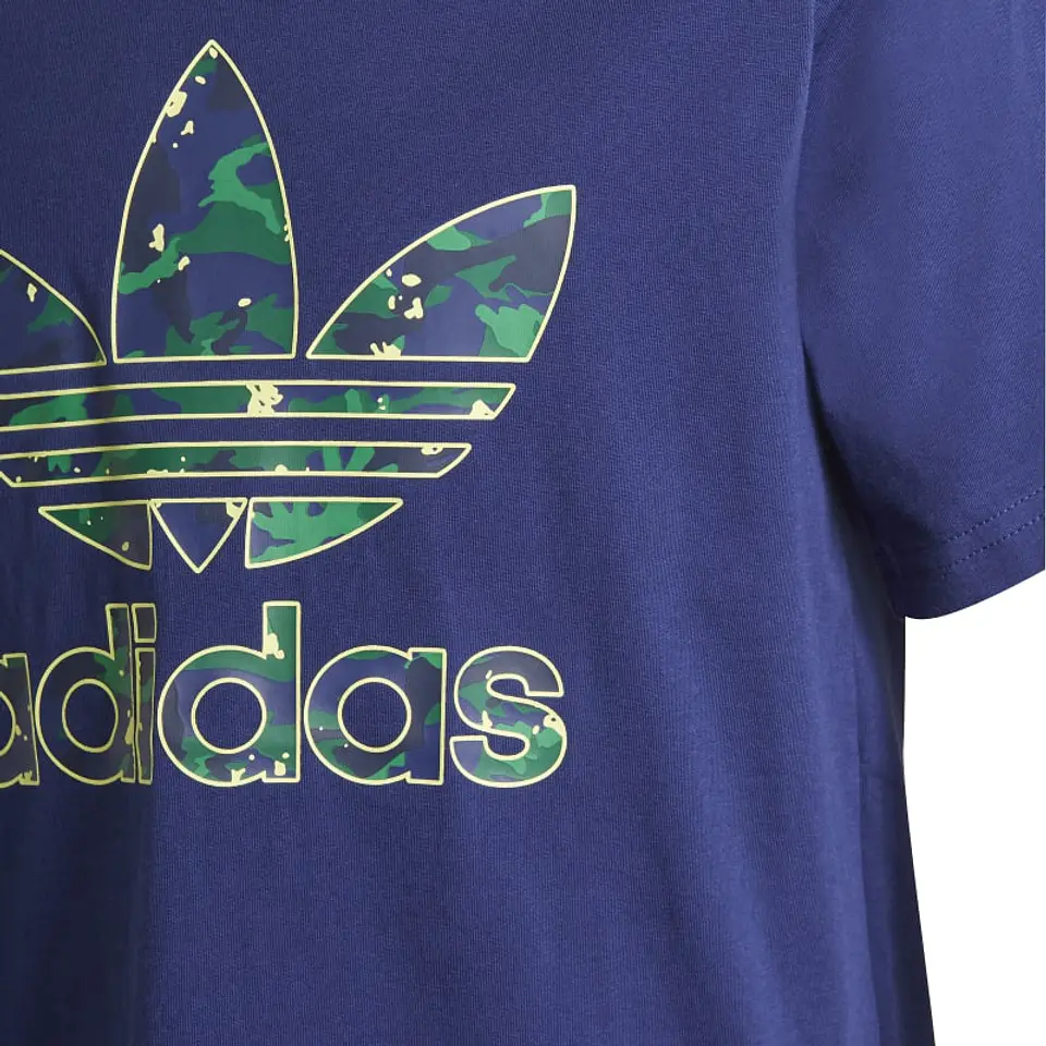 Polera Juvenil Azul Adidas H20306 3
