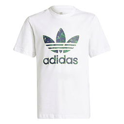 Polera Niño/a Blanca Adidas H20307