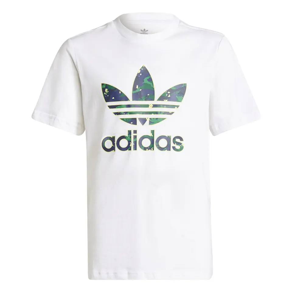 Polera Niño/a Blanca Adidas H20307 1