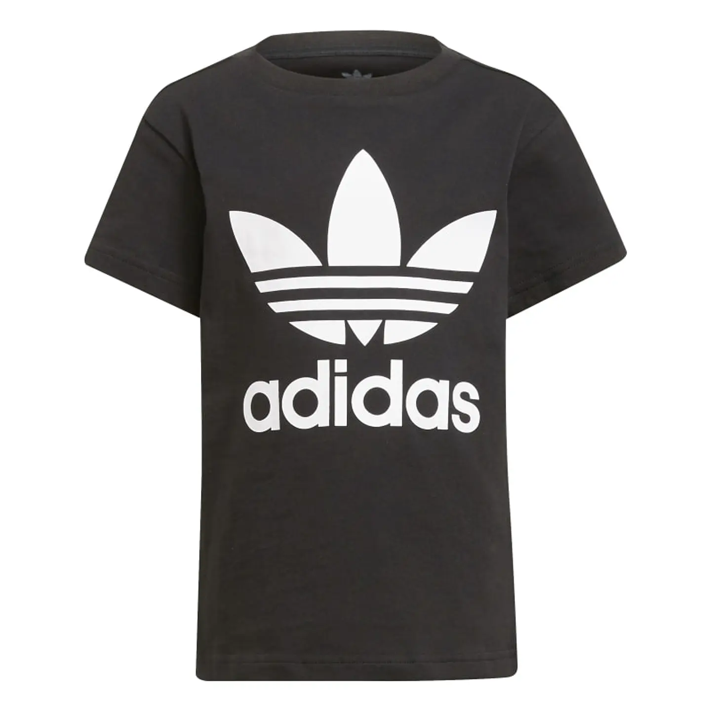 Polera Niño/a Negra Adidas H25245 1