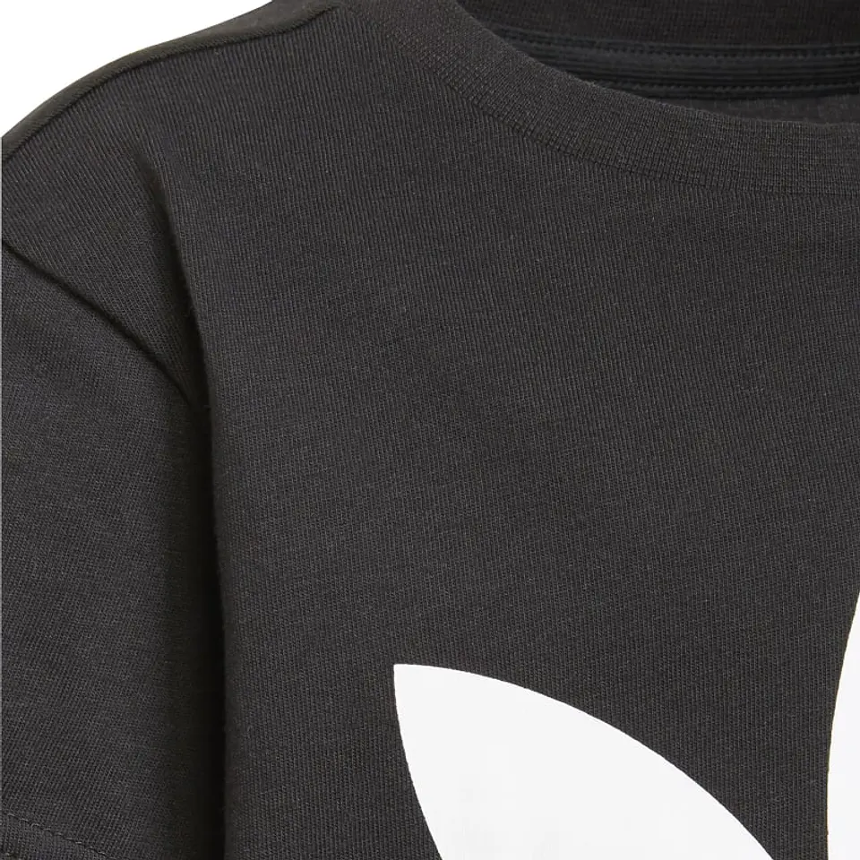 Polera Niño/a Negra Adidas H25245 3