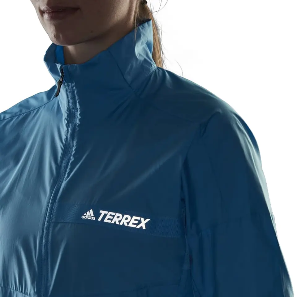 Chaqueta Mujer Celeste Adidas H53407 2