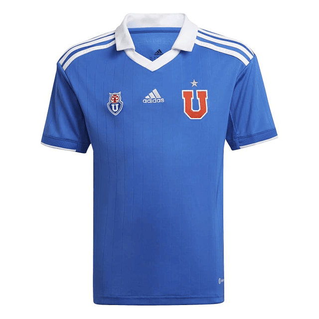 Camiseta Local Universidad de Chile 22/23 Hombre Azul Adidas Ha2688