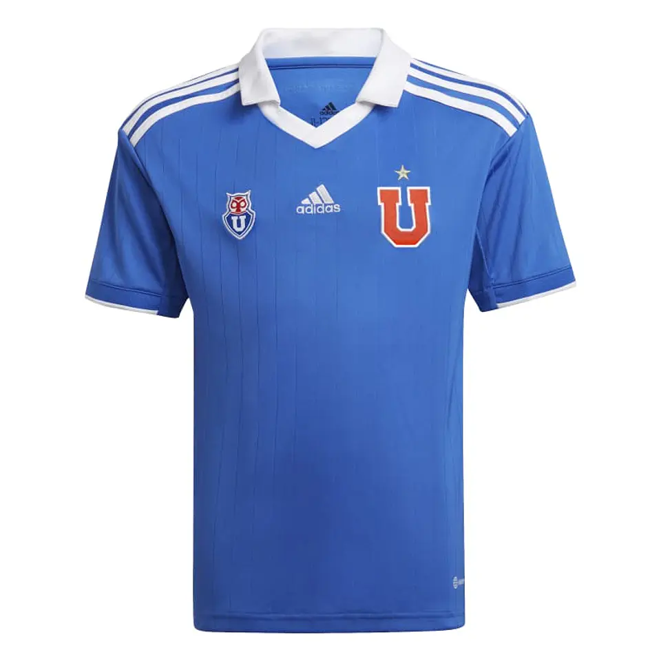 Camiseta Local Universidad de Chile 22/23 Hombre Azul Adidas Ha2688 1