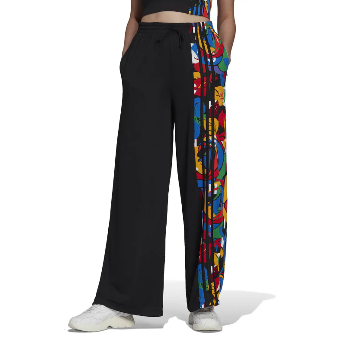 Pantalón de Buzo Mujer Multicolor Adidas Hc4471 1