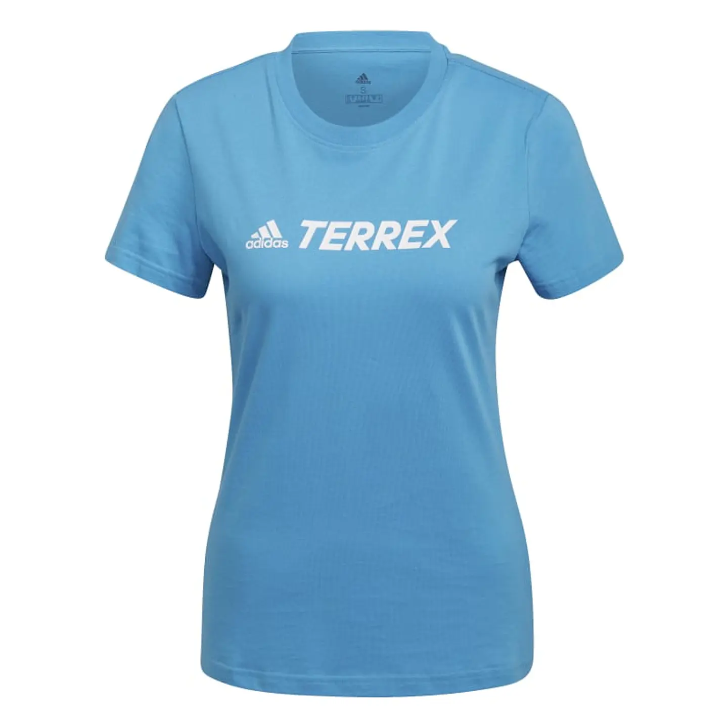 Polera Mujer Azul Adidas He1644 1
