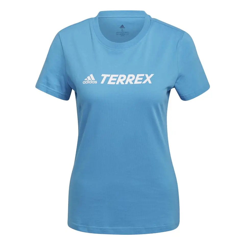Polera Mujer Azul Adidas He1644 1