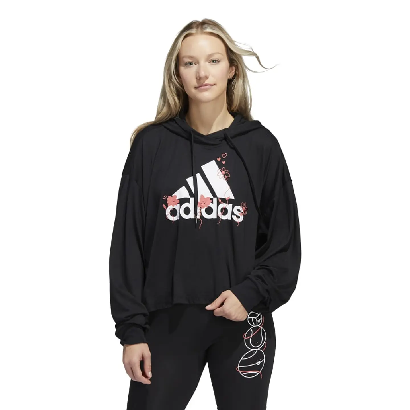 Polerón Negro Adidas He4928 1