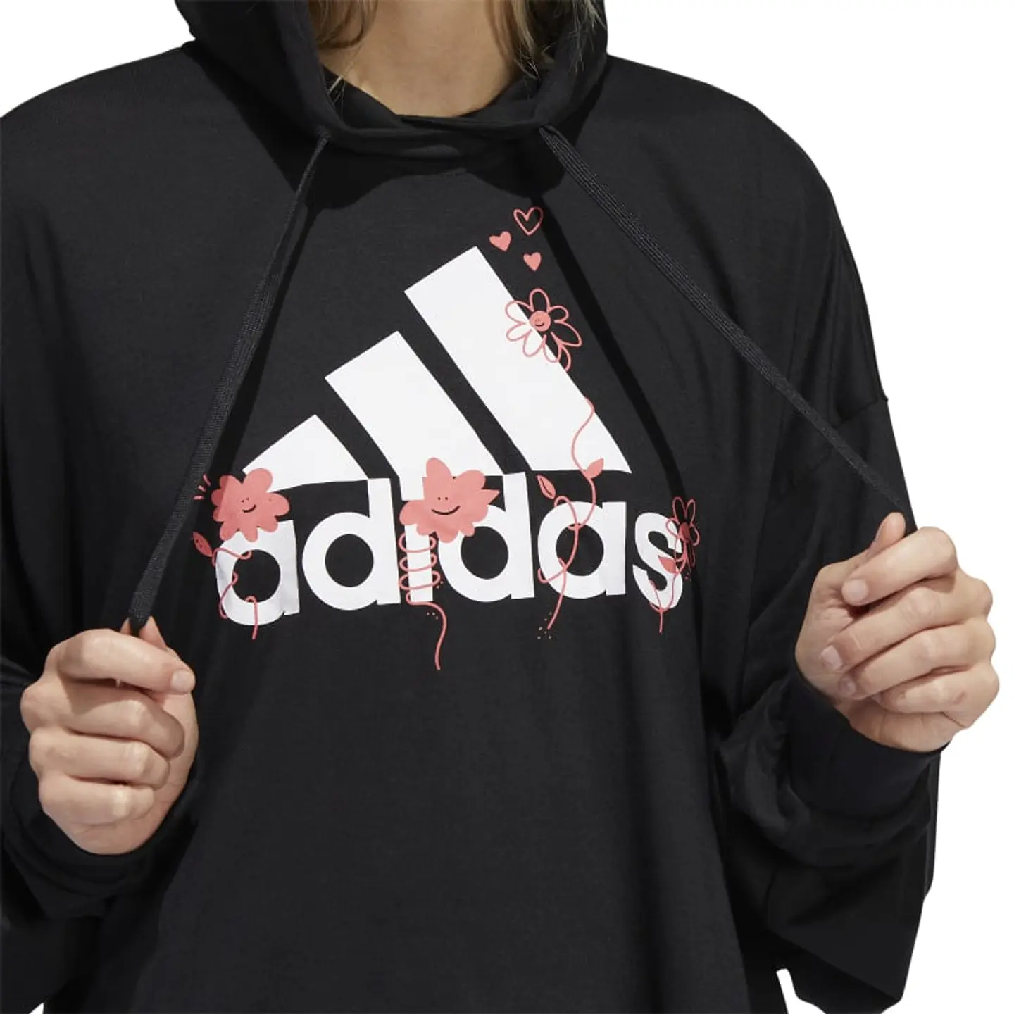 Polerón Negro Adidas He4928 4