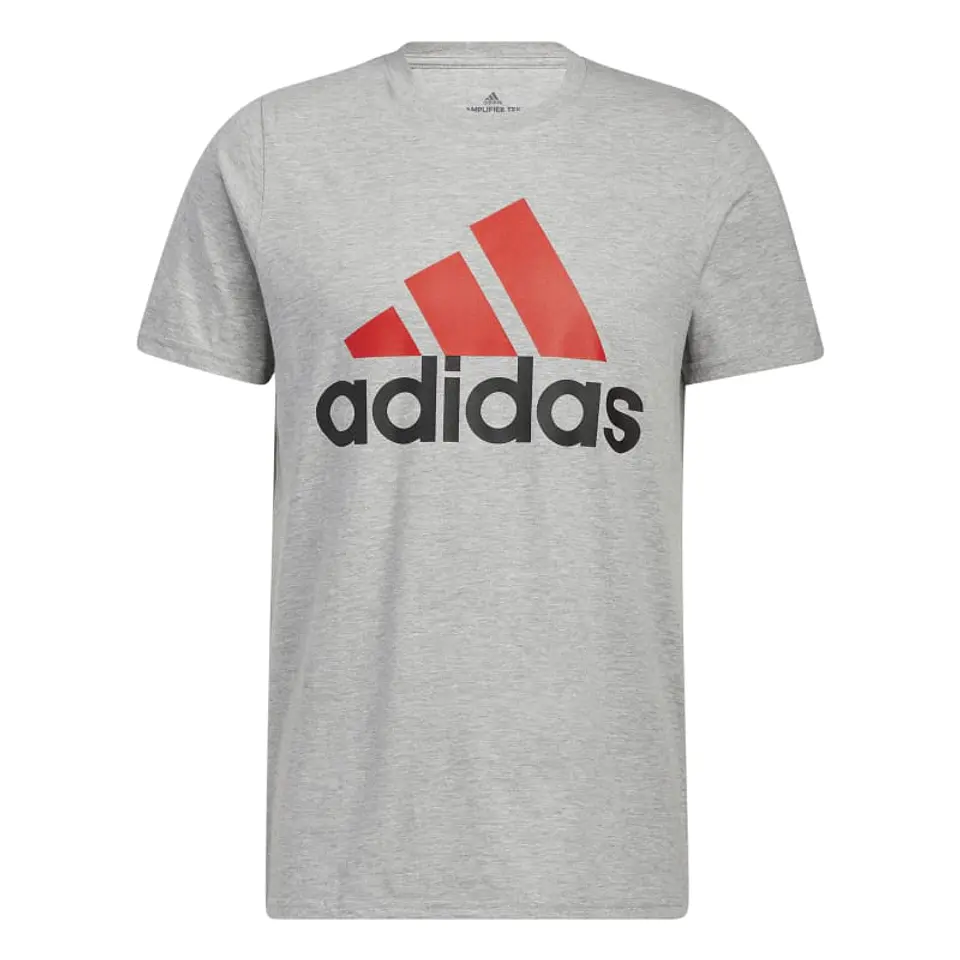 Polera Hombre Gris Adidas Hh9025 6