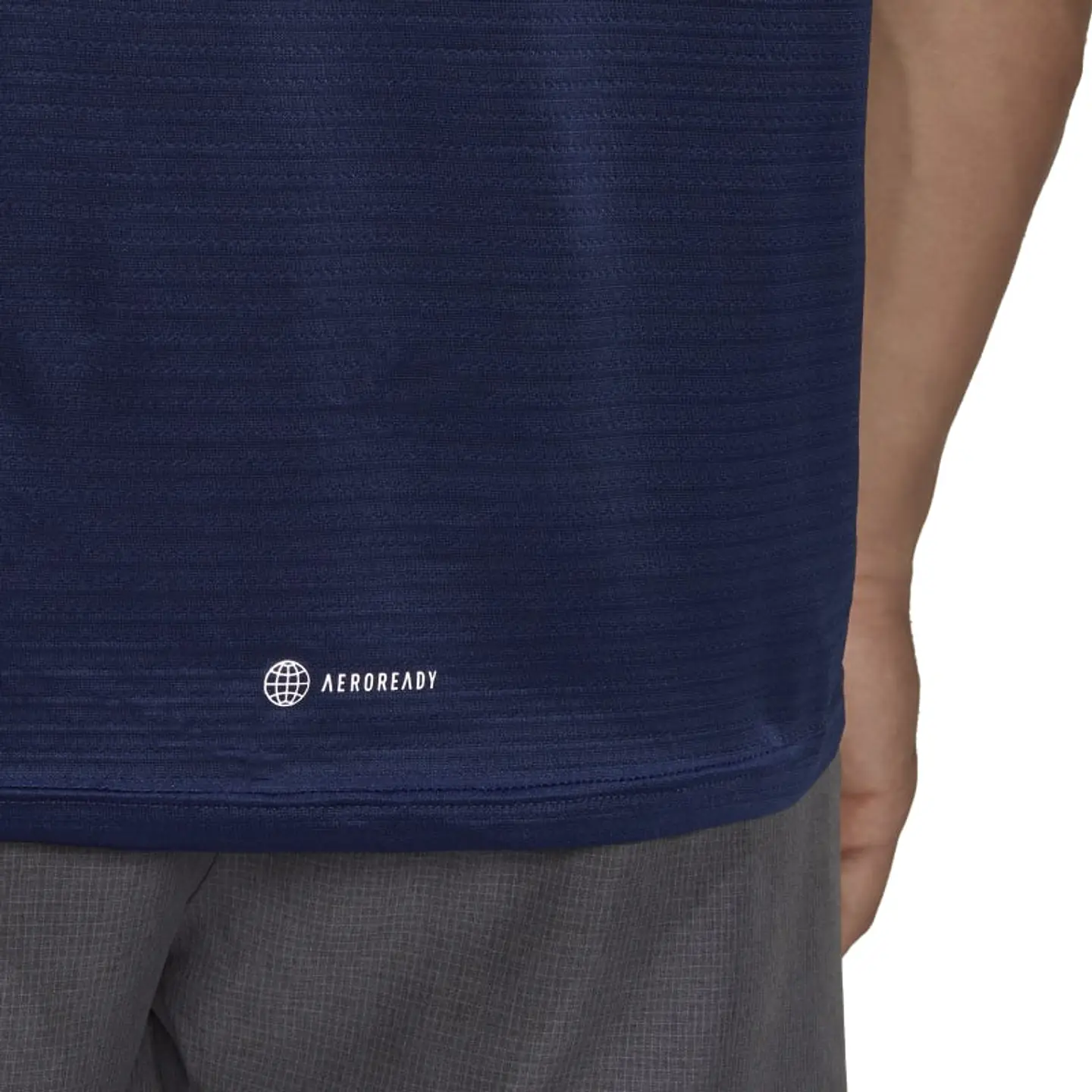Polera Hombre Azul Adidas Hm8445 4