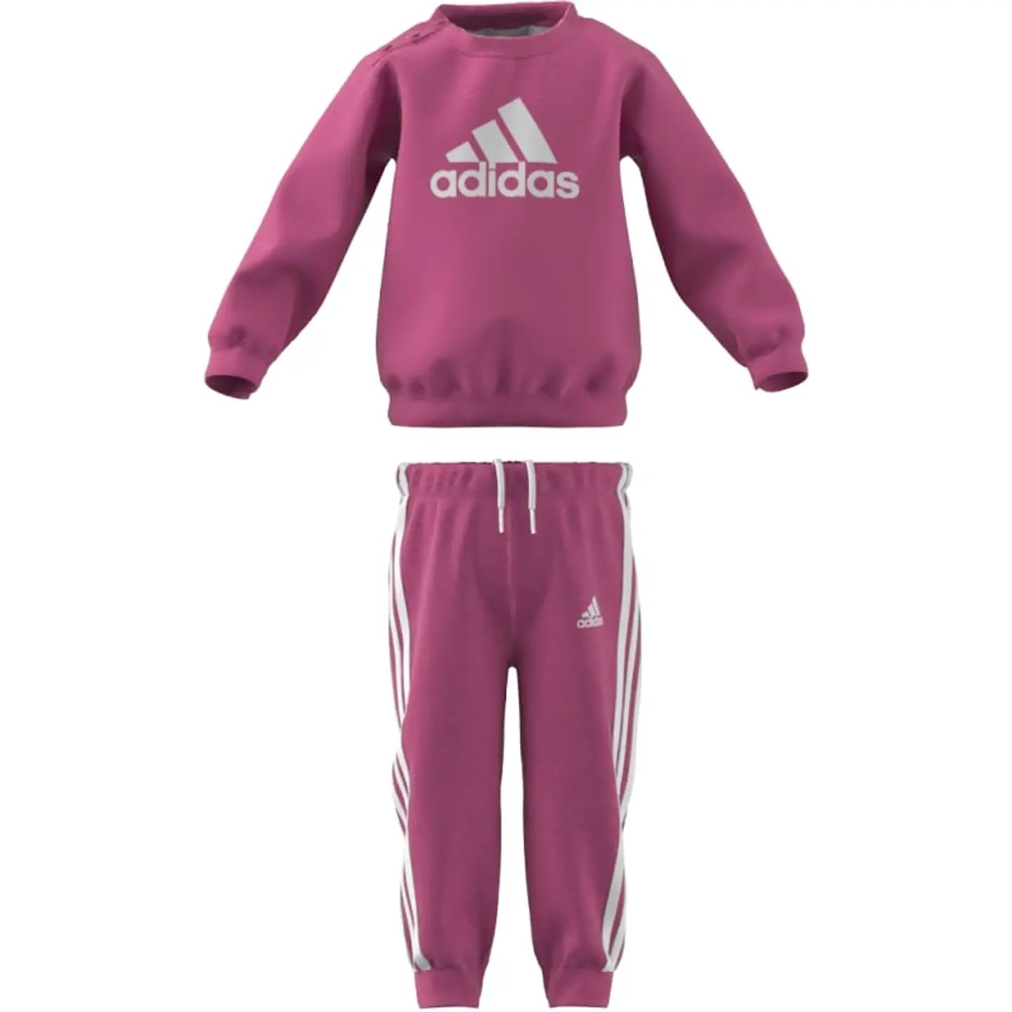 Buzo Niña Rosado Adidas Hr5894 5