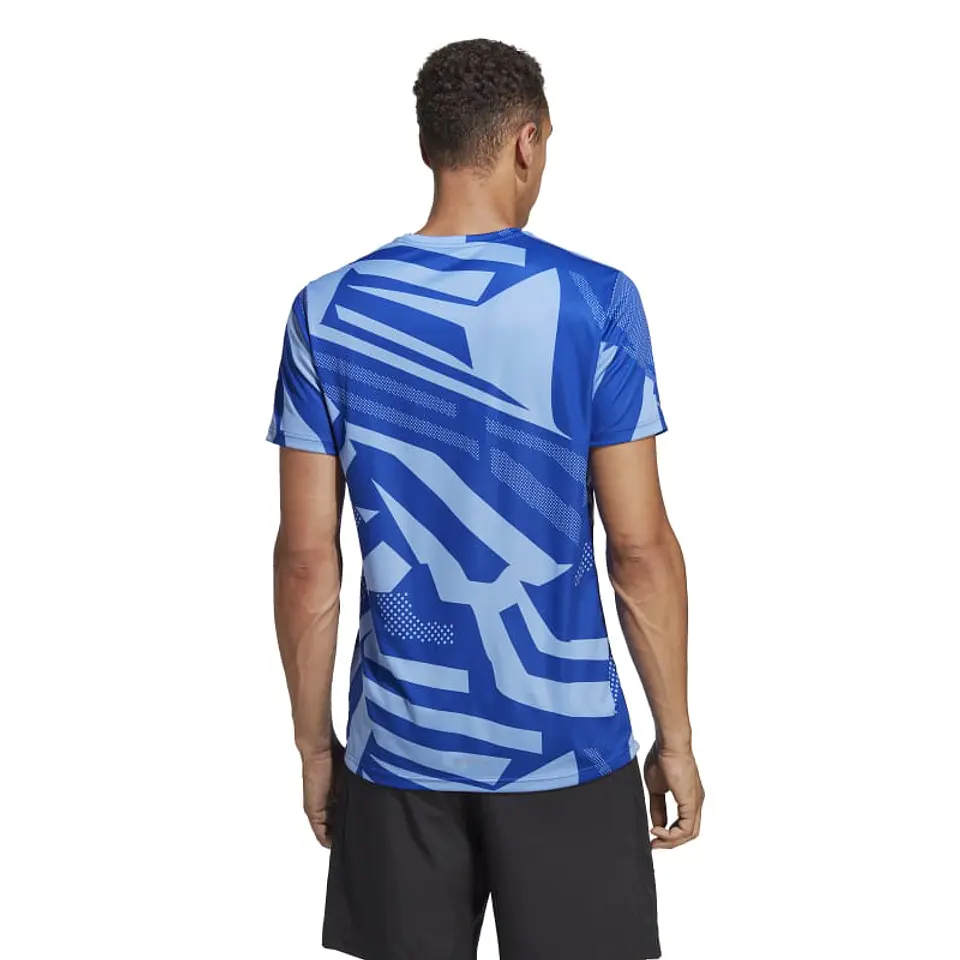 Polera Hombre Azul Adidas Hr6608 2