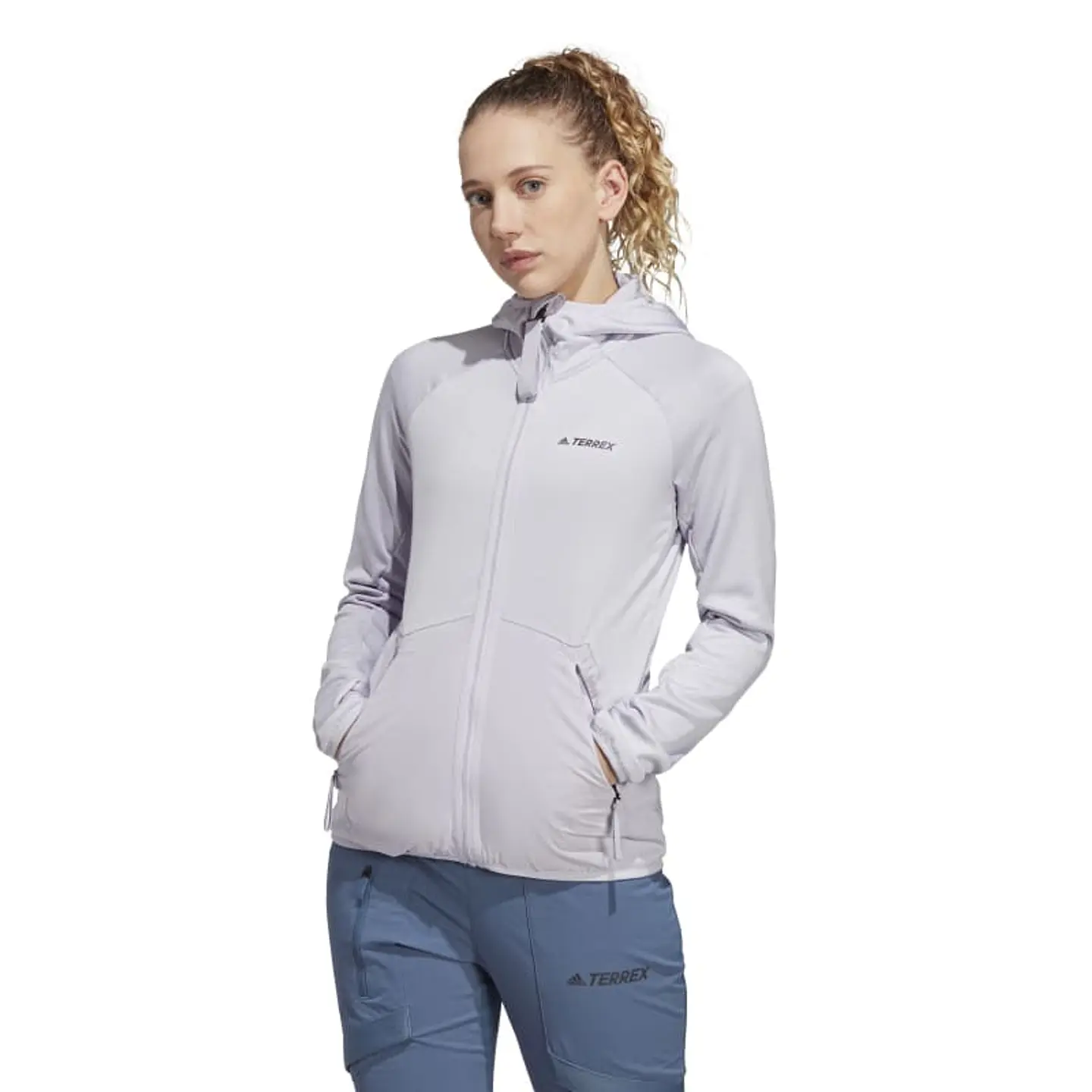Polerón Mujer Lila Adidas Ht2048 1
