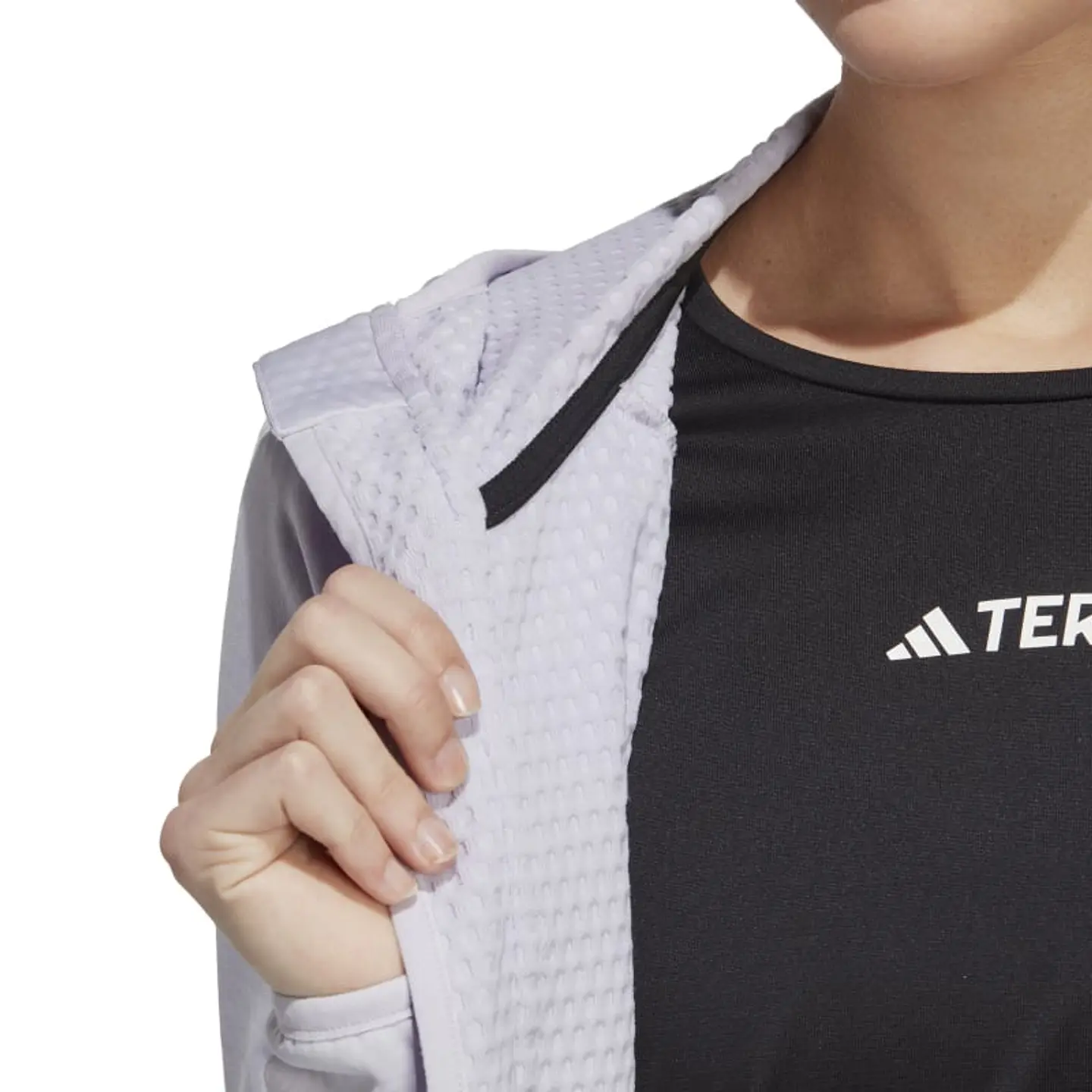Polerón Mujer Lila Adidas Ht2048 6