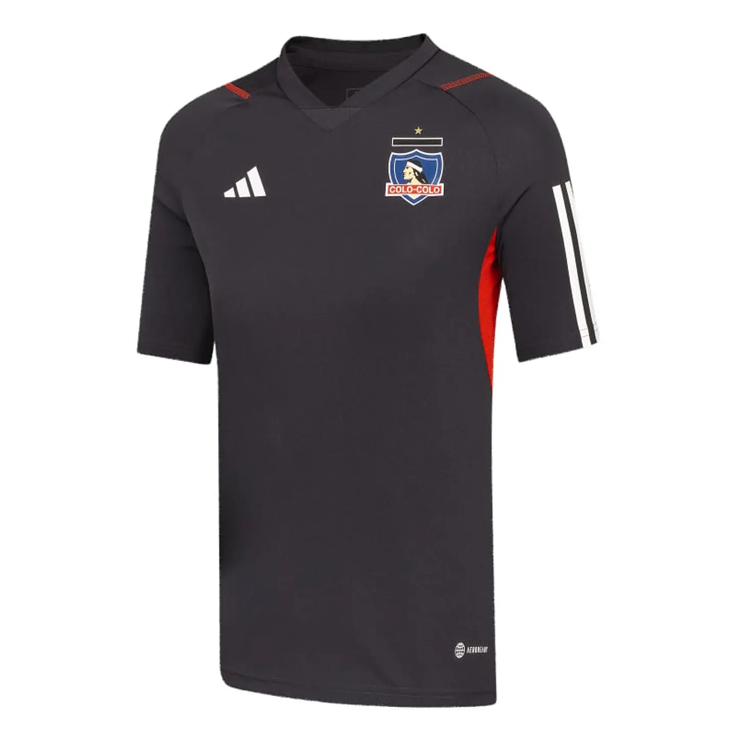 Camiseta de Entrenamiento Condivo 22 Colo-Colo Niño Negra Adidas Ht9943 1