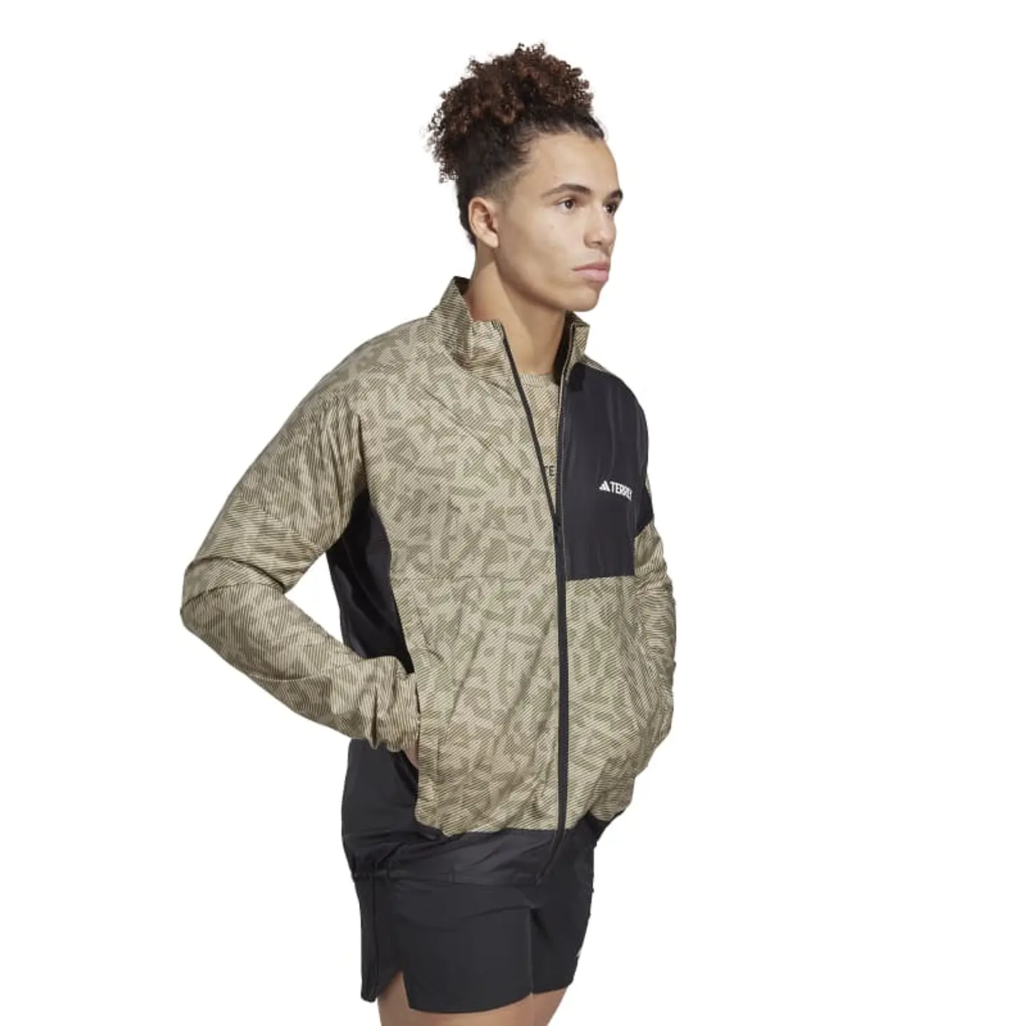 Cortaviento Hombre Negro Adidas Hz1301 3