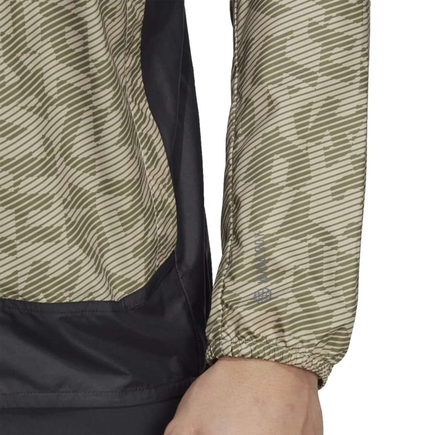 Cortaviento Hombre Negro Adidas Hz1301 4