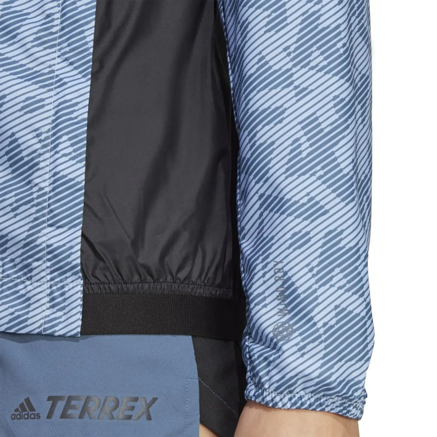 Cortaviento Mujer Celeste Adidas Hz1320 5