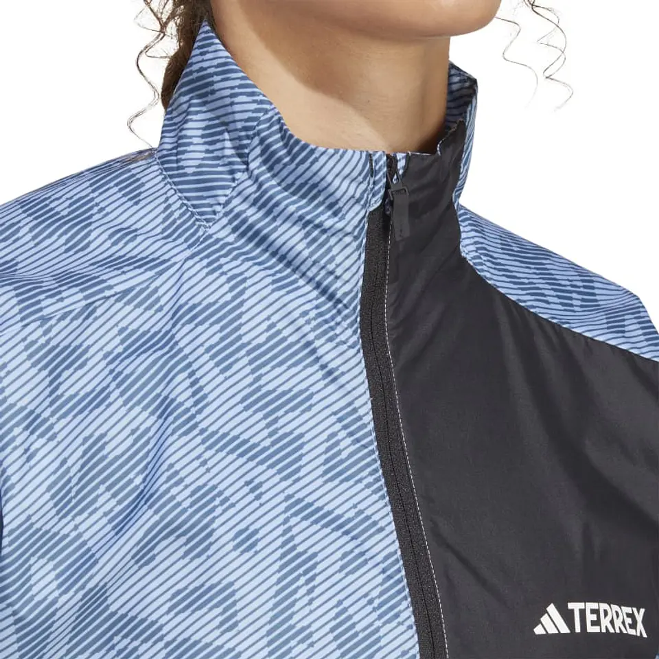 Cortaviento Mujer Celeste Adidas Hz1320 6