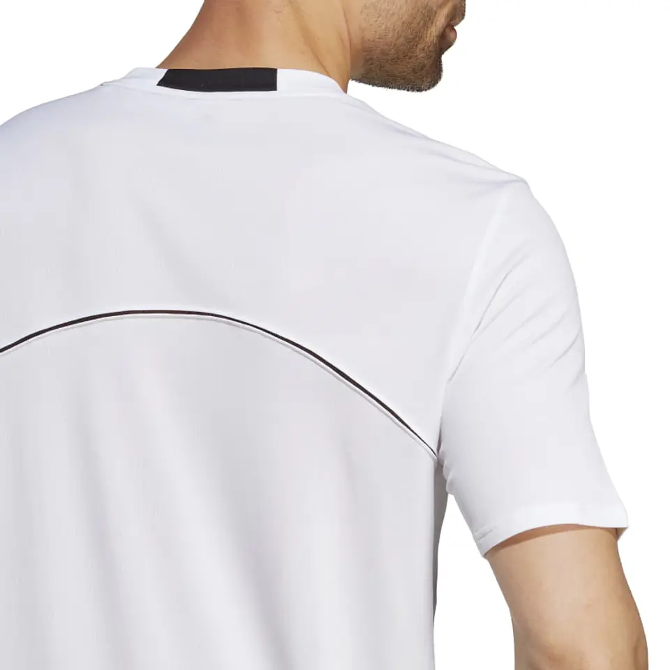 Polera Hombre Blanca Adidas Ib7921 4